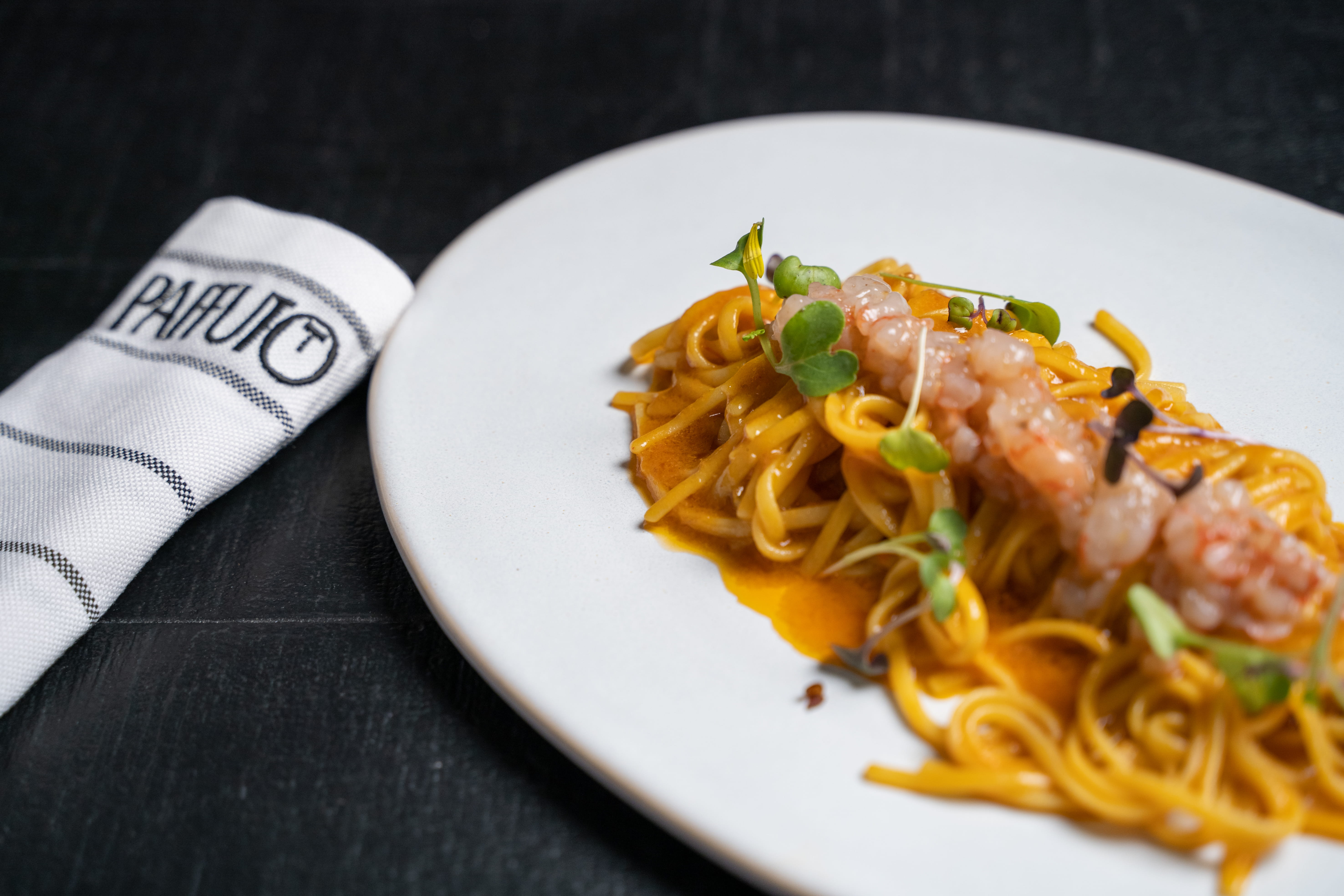 Linguine gamberi rossi